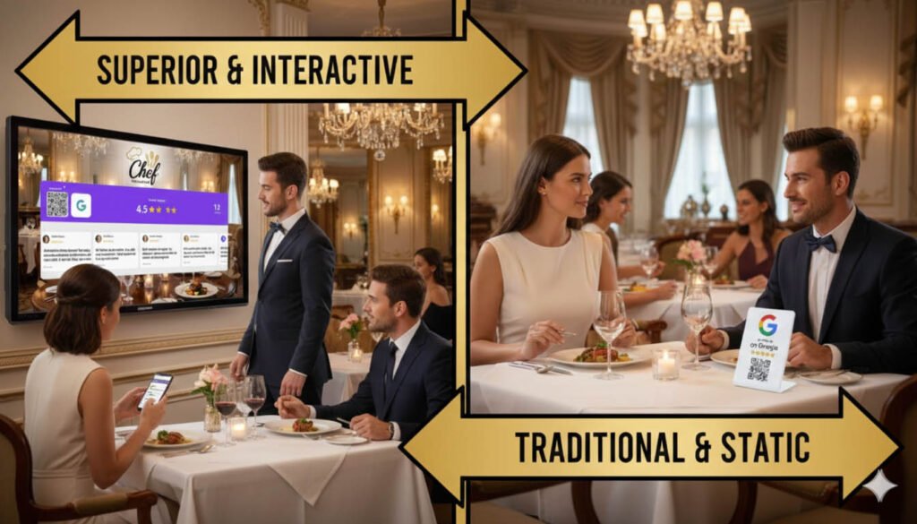 Google Review Cards and Stands with QR Code: Is There a Better Way to Showcase Your Reputation?