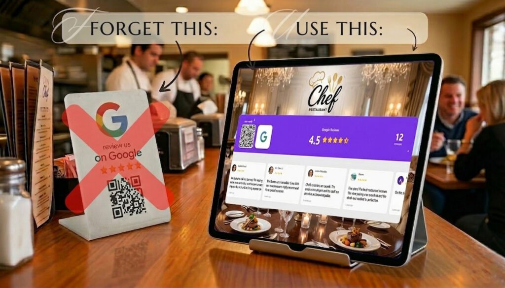 Google Review QR Code Display: Best Solutions for Your Business
